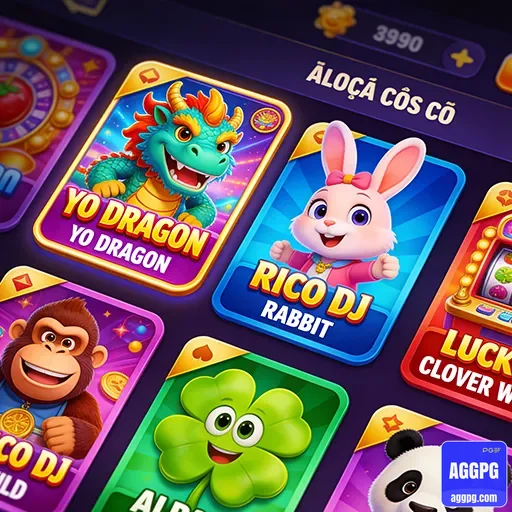 aggpg - app exclusivo - Interface do App